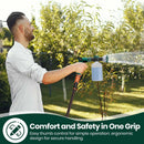 VENETIO 8-Dial Hose End Sprayer for Liquid Fertilizer/Soap | Precision Lawn, Yard & Garden Feeder with 16oz Bottle for Uniform Fertilizing and Watering Plants | Car, Dog Wash Hose Attachment Nozzle by GreenHaven Gardens