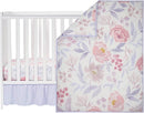 Bedtime Originals Lavender Floral 3-Piece Baby Crib Bedding Set - Pink/Purple by TinyTreasures Baby Boutique