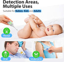 Boncare 9 Seconds Basal Body Thermometer for Ovulation, Oral Thermometer for Adults and Kids - Accurate Rectal Thermometer, with Fever Alarm and Large Display (Rice-White) by TinyTreasures Baby Boutique