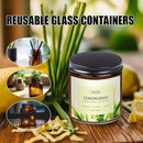 Auelife Lemongrass Scented Candle | 3-Wick Jar Candle - 12oz Natural Soy Wax - Citronella Scent for Indoor Outdoor Use, Long Lasting Aromatherapy Gifts for Fathers Day, Summer, 50+ Hour Burn by CozyNest Decor