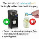 Baby Brezza Formula Pro Advanced WiFi Formula Dispenser - Automatically Mix a Warm Formula Bottle From Your Phone Instantly – Easily Make Bottle With Automatic Powder Blending Machine, Black by TinyTreasures Baby Boutique