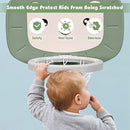 Costzon Kids Basketball Hoop, Toddler Sports Activity Center w/ 5 Adjustable Height Levels, Basketball Soccer Golf Game Set, Indoor Outdoor Basketball Hoop Set Gift for Baby Infant by TinyTreasures Baby Boutique