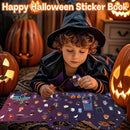 2 Set Halloween Reusable Sticker Books for Toddlers 3+, Halloween Stickers for Kids, Sticker Book for Toddlers 3+ Years, Halloweens Gifts for Kids Girls Boys by TinyTreasures Baby Boutique