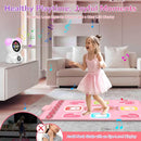Rechargeable Dance Mat Toys for Girls, Light Up Dance Pad with Wireless Bluetooth, Xmas B-Day Gifts for 3 4 5 6 7 8 9 10 11 12 Years Old Kids (Pink) by TinyTreasures Baby Boutique
