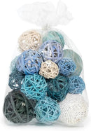 ANDALUCA Decorative Balls Bag Bowl Filler Home Decor (Turqouise Blue) by CozyNest Decor