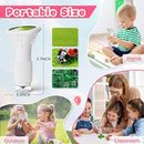 Microscope for Kids, Ahalfcit Microscope with 2'' Inch Screen -1000X Zoom Portable Camera, Birthday for 3 4 5 6 7 8 9 0 11 12 Years Old Kids,Science Educational Toys - White by TinyTreasures Baby Boutique