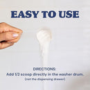 Unscented Laundry Detergent Powder | Fragrance-Free | Safe for Sensitive Groups | Powerful Clean | Plant & Mineral-Based | Made in USA by TinyTreasures Baby Boutique
