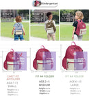 Toddler Backpack for Boys 2-5: Preschool Kindergarten 13" Daycare Backpacks Fit A4 Folder by TinyTreasures Baby Boutique