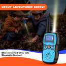 Wishouse Walkie Talkies for Kids Rechargeable with USB Charger 6000mAh Battery,Outdoor Camping Games with Flashlight Lanyard,Toys for Girls,Halloween Xmas Birthday Gift for Children 2 Pack Blue by TinyTreasures Baby Boutique