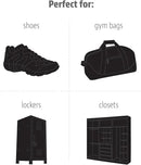 Sneaker Balls Odor-Fighting Shoe Fresheners, Eliminates Unpleasant Smells, Perfect For Sneakers, Gym Bags, Gear Bags, Drawers, Lockers, And More!, Baseball, 2 Pack by CozyNest Decor