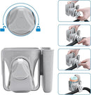 Accmor Stroller Cup Holder with Phone Holder, Bike Cup Holder, Universal Cup Holder for Uppababy Nuna Doona Strollers, 2-in-1 Cup Phone Holder for Stroller, Bike, Wheelchair, Walker, Scooter by TinyTreasures Baby Boutique