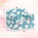 ALIMORDEN Kids Ultra-Soft Snuggle Foam Filled Chair, Toddler Cuddly Reading Couch, Blue by CozyNest Decor