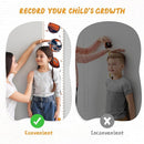Personalized Name Growth Chart Wall Decor for Kids – Canvas Removable Height Chart Measuring Ruler 59" x 7.9" (Balls) by TinyTreasures Baby Boutique