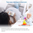 VTech VM5463-2 Baby Monitor 5" Screen with 2 Cameras, Pan-Tilt- Zoom, Night Light, Glow On The Ceiling Projector, Two-Way Talk, Secure Transmission No WiFi by TinyTreasures Baby Boutique