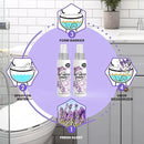 Clean-n-Fresh Toilet Spray for Poop, Lavender 6.8 Fl.Oz, Air Freshener Bathroom Spray, Odor Eliminator| Up to 400+ Uses by CozyNest Decor