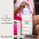 WanderFull® Original HydroBag® Collection, Water Bottle Holder w/Strap & Phone Pocket, Hands-Free Crossbody Water Bottle Bag by TinyTreasures Baby Boutique