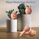 Plant Watering Devices 4 Pack Terracotta Vacation Plant Waterer Bottle Watering Stakes Slow Release Plant Watering Spikes Self Watering Devices for Indoor Outdoor Plants by GreenHaven Gardens