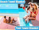 Oversized Turkish Beach Towel Blanket Cotton Giant XL Sandproof Towels Huge Linen XXL Extra Large Big Throw Quilt Blankets for Adults Cloud Travel Camping Glamping Accessories Essentials by TinyTreasures Baby Boutique