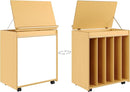 Angeles Value Line Big Book Display, Classroom Shelves and Daycare Furniture, Kids' Bookcases Cabinets & Shelves, 25" L x 16" W x 30" H by TinyTreasures Baby Boutique