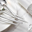 KINGSTONE Silverware Set, 40-Piece Flatware Set Cutlery Set Premium 18/10 Stainless Steel, Tableware Include Forks Knives Spoons for Home Kitchen Restaurant Wedding, Dishwasher Safe by CozyNest Decor
