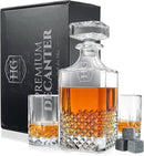 Luxury Gift For Men – Whiskey Decanter Set For Beloved Husband Or Dad Birthday Gift – 2 Whiskey Glasses And Decanter Set Is a Great Gift Idea for Whisky, Bourbon, Scotch lovers… by CozyNest Decor