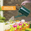 Metal Watering Can for Outdoor Plants, 1 Gallon Galvanized Steel Watering Can with Removable spout for Outdoor & Indoor Use, Perfect for Garden Flower, Houseplants, Forest Green by GreenHaven Gardens