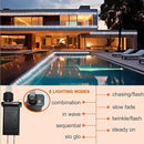 100FT Rope Lights Outdoor, Connectable Trampoline Lights 300LED String Lights Flexible Clear Tube Light Waterproof Rope Light 8 Modes for Camping Yard Pool Canopy Deck Home Outdoor Indoor Decor by GreenHaven Gardens