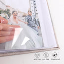 RECUTMS Photo Album 4x6 with Writing Space 100 Photos Photo Book, Leather Cover Picture Album with Memo Areas for Wedding Anniversary Family Baby Couple Valentines Graduation Travel (Grey) by TinyTreasures Baby Boutique