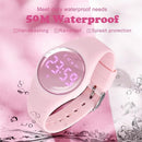 Kids Watches for Girls Boys Digital Sport Watch with Step Counter Pedometer Vibration Alarm Clock, No App Waterproof Fitness Tracker Kids Watch Boys Girls Teens Students Ages 5-16 by TinyTreasures Baby Boutique