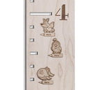 Personalized Wooden Markers Animals for Kids Ruler Growth Chart Safari. by TinyTreasures Baby Boutique