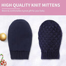 Baby Knit Mittens Toddler Boys Girls Gloves Winter Infant Newborn No Scratch Mitten 0-3 Years by TinyTreasures Baby Boutique