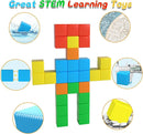Magnetic Blocks,1.41 inch Large Building Blocks for Kids Ages 3-5 4-8 Sensory Magnetic Cubs for Kids 1-3 Preschool Educational Gifts Toys for Toddlers 3 4 5 6 7 8 Year Old Boys Girls 28PCS by TinyTreasures Baby Boutique
