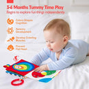 hahaland Baby Books 0-6 Months - 2PCS Infant Toys 0-6m Tummy Time Babies Toy Newborn Toys High Contrast Visual Development Sensory Book Baby Girl Boy Shower Gift by TinyTreasures Baby Boutique