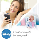 VTech RM5764HD 1080p Smart WiFi Remote Access Baby Monitor, 360° Pan & Tilt, 5" 720p HD Display, HD Night Vision, Soothing Sounds, 2-Way Talk, Temperature Sensor, Motion Detection, iOS & Android by TinyTreasures Baby Boutique