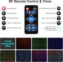 Laser Christmas Projector Lights Outdoor,Moving RGB Laser Projection Light,Firefly Light Show with RF Control,Waterproof Holiday Projector for Halloween Camping Garden Patio Decoration & Gift by GreenHaven Gardens