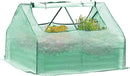 Aoodor 4 x 3 x 3 ft Raised Metal Garden Bed, Mini Greenhouse Kit with 2 Roll-up Zipper Doors for Vegetables, Herbs, and Flowers by GreenHaven Gardens