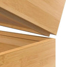 Silverware Tray for Drawer, Stackable Kitchen Bamboo Drawer Organizer 12" x 6" x 2" Set of 2 by CozyNest Decor