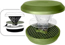 SWISSINNO Big Bird Blocker Ring, Transparent, Prevent Pigeons, Crows and Other unwanted Large Birds Scaring Away Smaller Birds, for Smart Bird Feeder Davos by CozyNest Decor