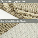 Door Mat Indoor Entrance, Large Welcome Mat Outdoor, Non Slip Front Door Mat Entryway(32X48) by CozyNest Decor