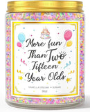 30th Birthday Candles Gifts for Women- 9 oz Happy Birthday Candle with Vanilla Birthday Cake Scent, Gifts for Women & Men, Friendship Ideas by CozyNest Decor
