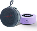 XLEADER Mini Bluetooth Speaker (Travel Case Provided) HD Sound&Rich Bass, Touch Design, 12-15H Playtime, Support Aux Input, Micro SD, Mic, Small, for iPhone Laptop Shower Office, Ideal Gifts, Purple by TinyTreasures Baby Boutique