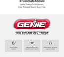 Genie QuietLift Connect – WiFi Smart Garage Door Opener with Added Wireless Keypad, ¾ HPC Smart Belt Drive – Compatible with Alexa and Google Assistant, Model 3053-TKV by GreenHaven Gardens