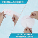 Disposable Nursing Pads, Ultra-Thin Breastfeeding Pads, Nipple Pads for Breastfeeding, Fit Fast Suction, Nursing Essentials (Round-100) by TinyTreasures Baby Boutique