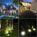 Solar Ground Light, Waterproof Solar Garden Lights, Upgraded Outdoor Garden Waterproof Bright in-Ground Light, Landscape Lights for Pathway,Yard,Deck,Lawn,Patio,Walkway (16 Pack White Light) by GreenHaven Gardens