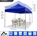 COBIZI 10x20 Canopy with Sidewalls, Heavy Duty Party Tent Pop up carpas para Fiestas, Tents for Parties, Wedding, Outdoor Ez up Foldable Portable Canopy Tent with Wheeled Bag, Navy Blue Upgrade by GreenHaven Gardens