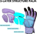 Vgo... Gardening Gloves Ladies,Safety Work Gloves,Touchscreen(Size S,Purple,SL7471) by GreenHaven Gardens