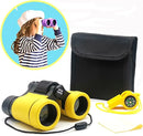 Kids Binoculars Best Gifts for 3-12 Years Boys Girls High-Resolution Optics Shockproof Mini Compact Binocuolar Toys Folding Small Telescope for Bird Watching Camping Outdoor Play by TinyTreasures Baby Boutique