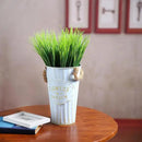 8 Pack Artificial Plants Flowers Grass Shrubs No Fade Faux Plastic Flowers Outdoor for Farmhouse Garden Porch Patio Indoor Wedding Decoration Greenery Fake Plants uv Resistant (3