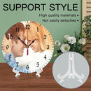 Generic Custom Clocks for Walls Personalized Clocks with Photo Text Logo Customize Gifts for Kitchen Bathroom Home Family Friends Gifts, 12inch-30cm by TinyTreasures Baby Boutique