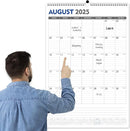 GuassLee Extra Large Wall Calendar 2025-26, 20"x 30" Gaint Vertical Wall Calendar 2025, Jun. 2025 to Dec. 2026, 19-Month Paper Hanging Planner Wall with Julian Date for Office Home by TinyTreasures Baby Boutique